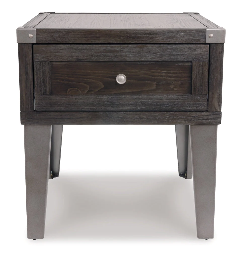 Todoe Rectangular End Table - Image 6