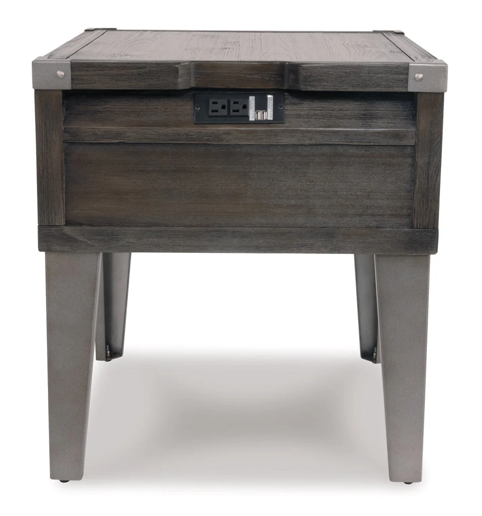 Todoe Rectangular End Table - Image 8