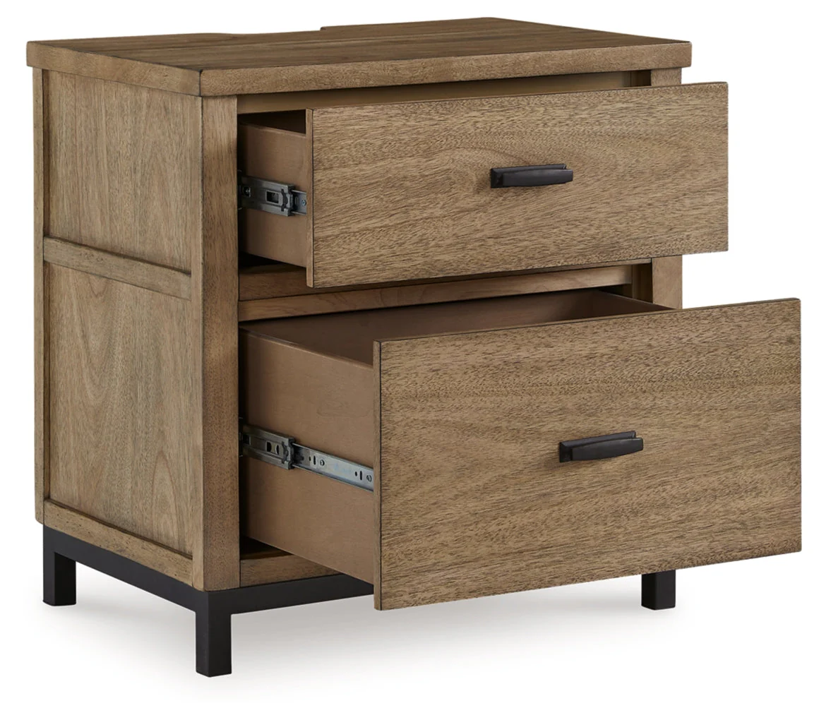 Tomtyn Two Drawer Night Stand - Image 3
