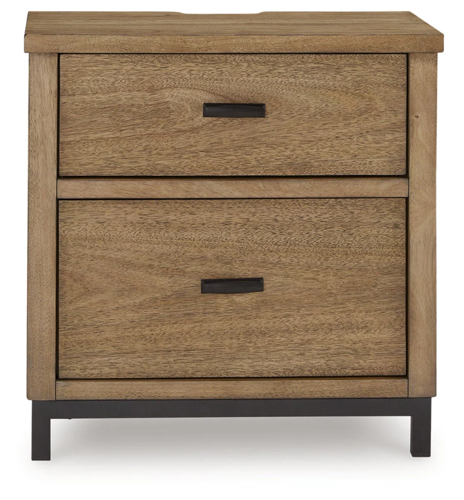 Tomtyn Two Drawer Night Stand - Image 4