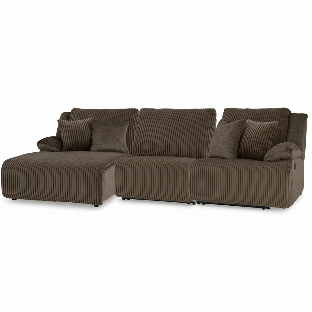 Top Tier 3-Piece Sofa Chaise Sectional - Image 2