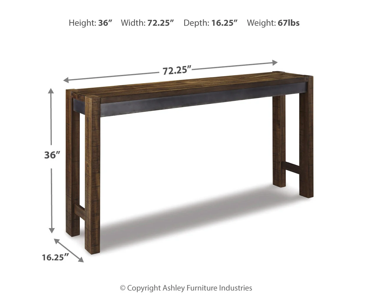 Torjin Long Counter Table - Image 4