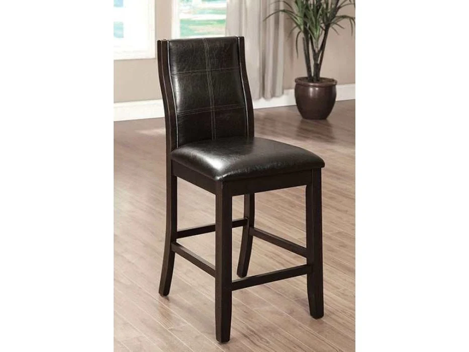 Townsend II Brown Cherry Counter Height Chair (Set of 2)