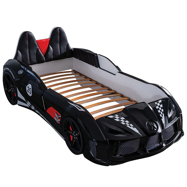 Trackster Black Car Bed / Twin - Image 8