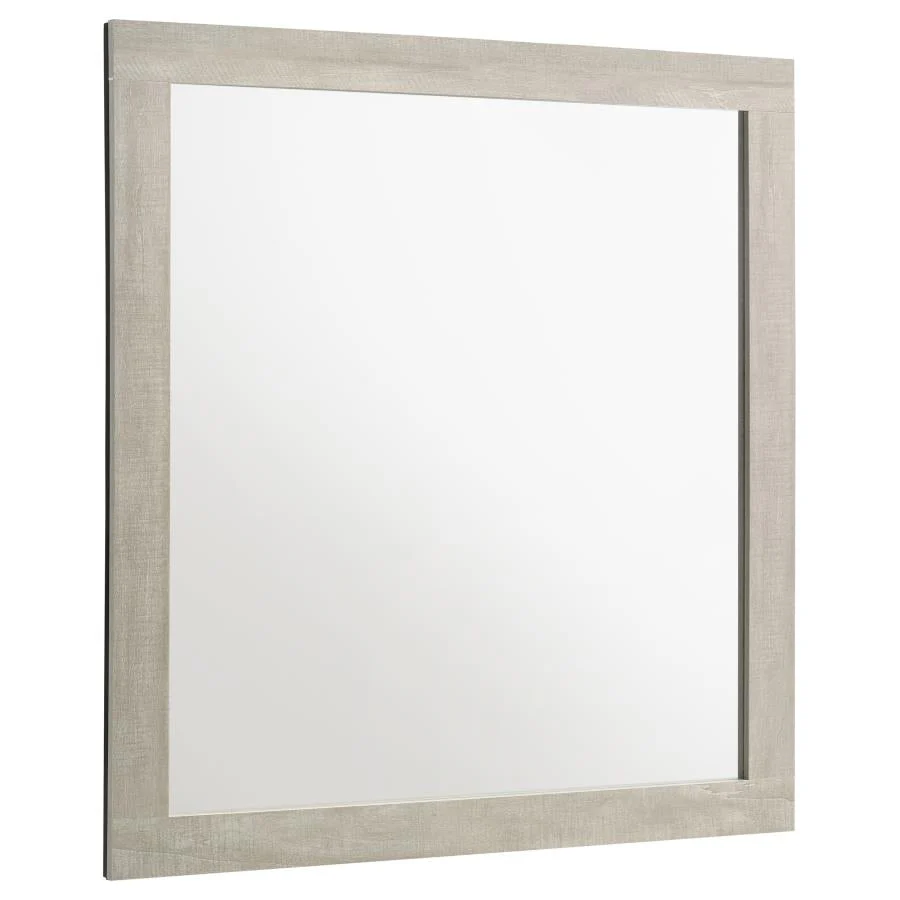 Trenton Dresser Mirror Rustic Cream - Image 2
