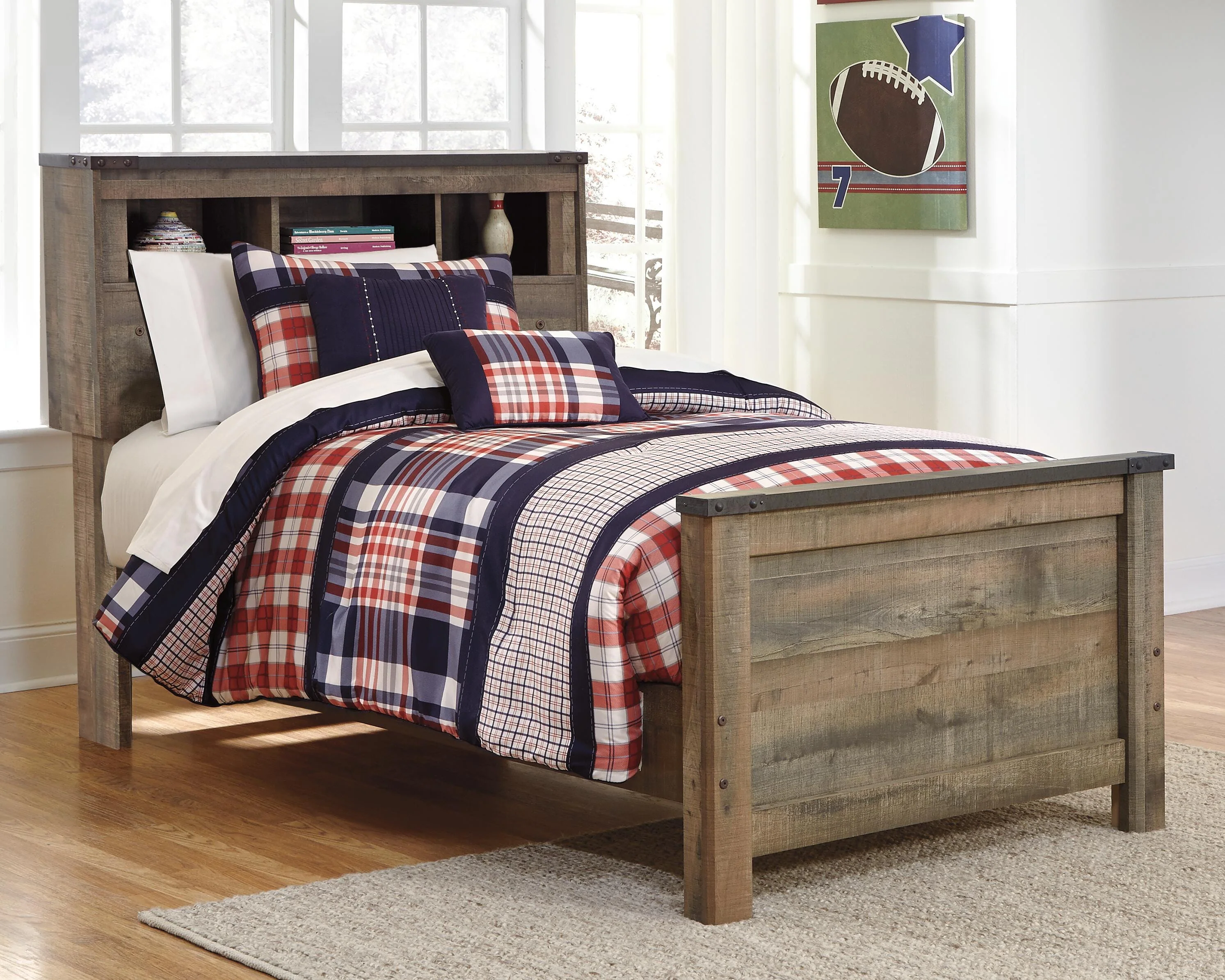 Trinell Bookcase Bed - Image 2