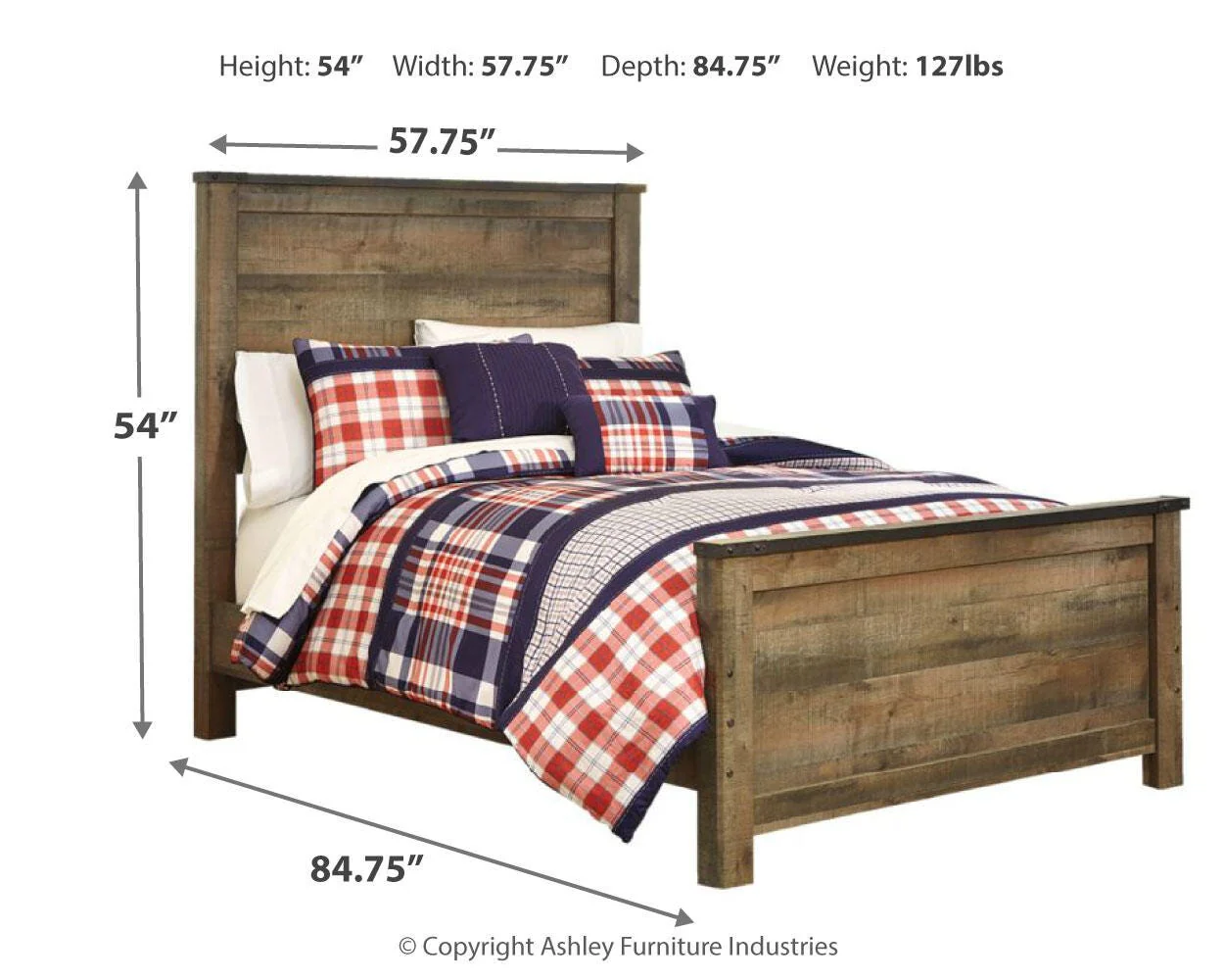 Trinell Panel Bed - Image 12