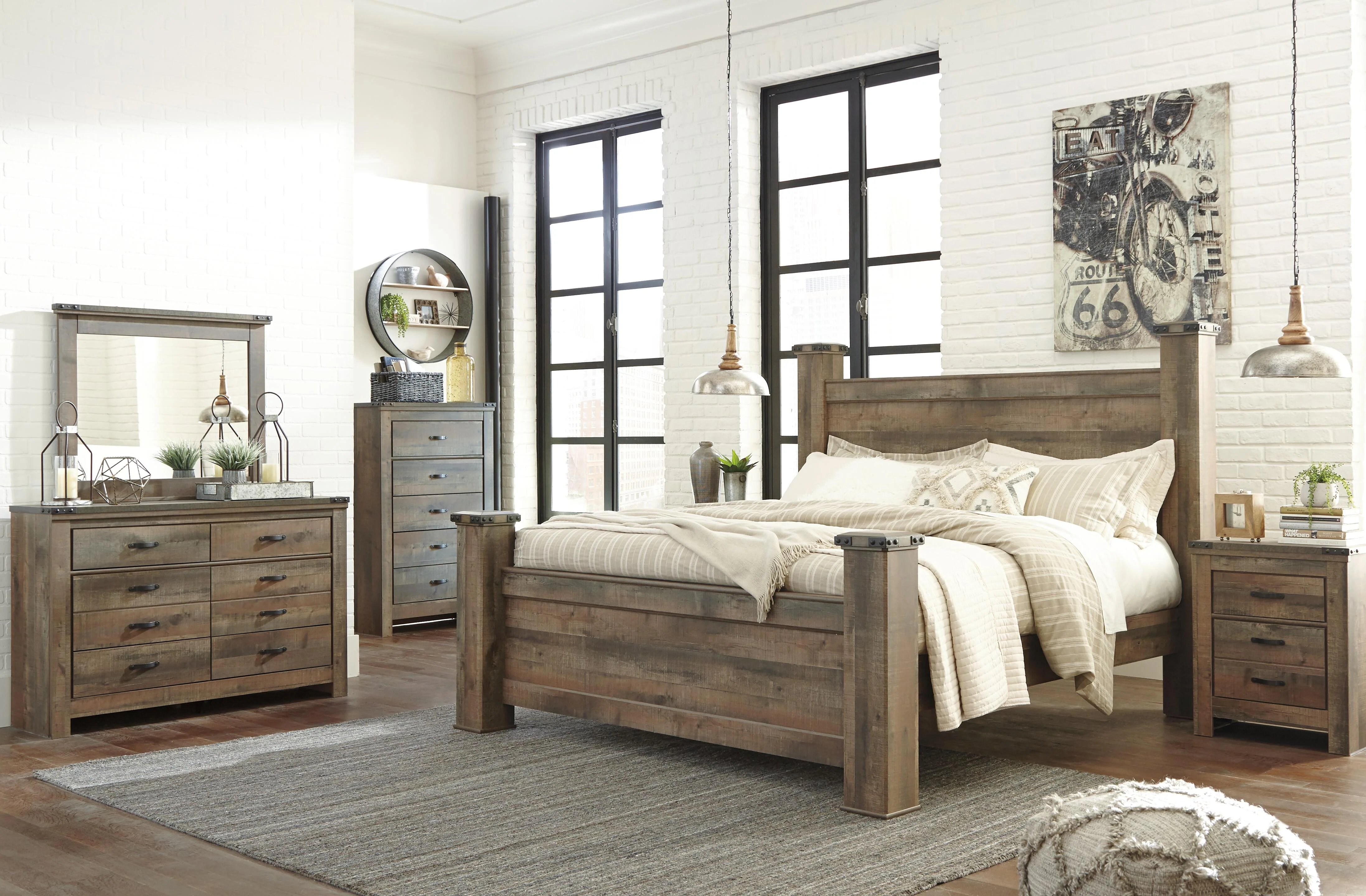 Trinell Poster Bed - Image 7