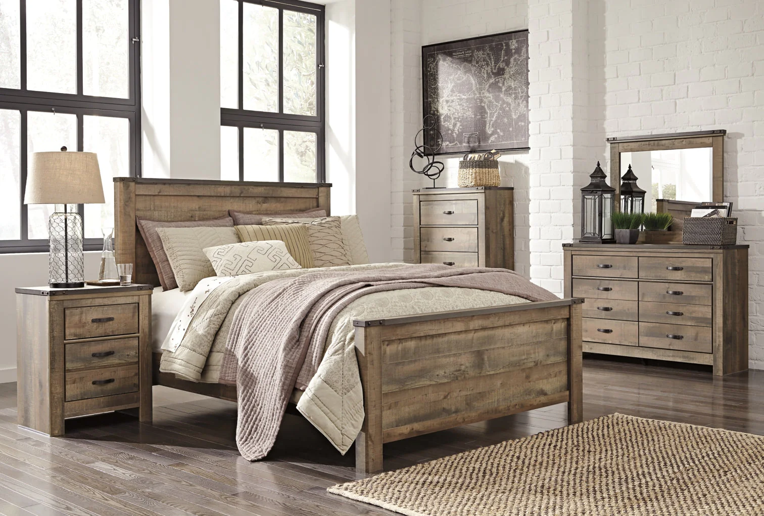 Trinell Two Drawer Night Stand - Image 4