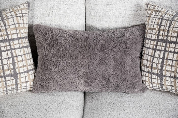 Turnham White Loveseat - Image 6