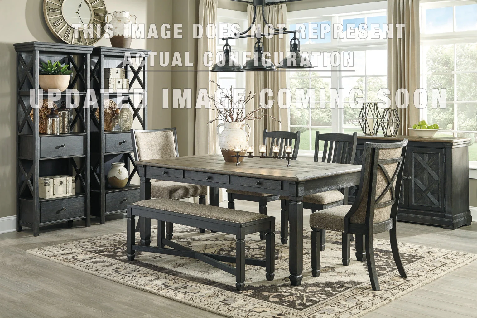 Tyler Creek Dining Set (Up to 6 Barstools) - Image 5