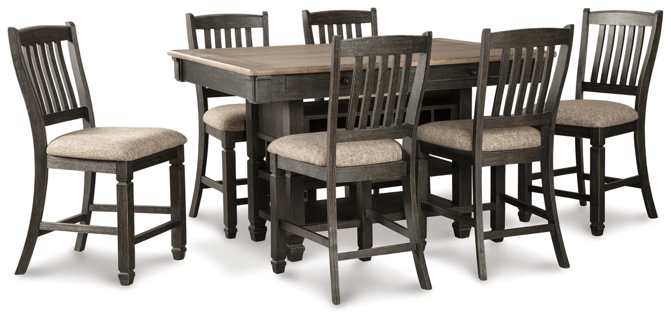 Tyler Creek Dining Set (Up to 6 Barstools) - Image 9