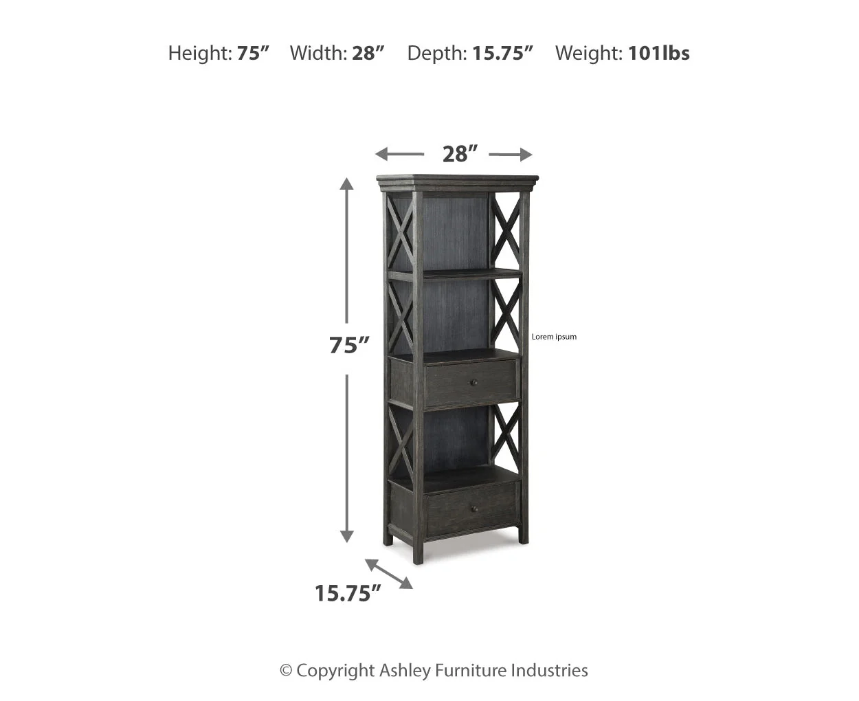 Tyler Creek Display Cabinet - Image 4
