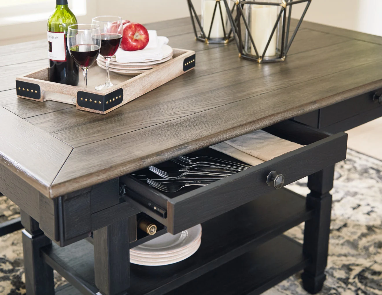 Tyler Creek RECT Dining Room Counter Table - Image 3