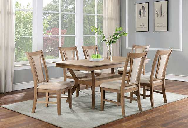 Upminster Natural Tone/Beige Side Chair (Set of 2) - Image 2
