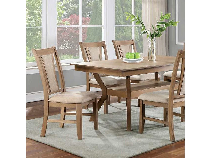 Upminster Natural Tone Dining Table - Image 3