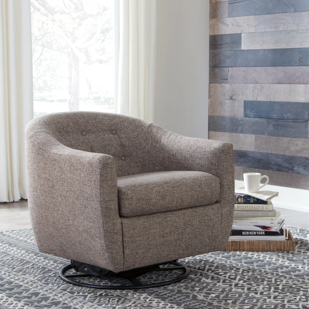 Upshur Swivel Glider Accent Chair - Image 2