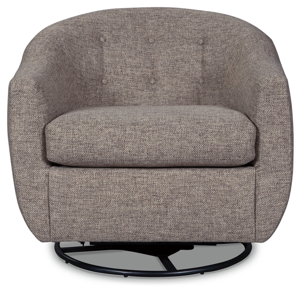 Upshur Swivel Glider Accent Chair - Image 3