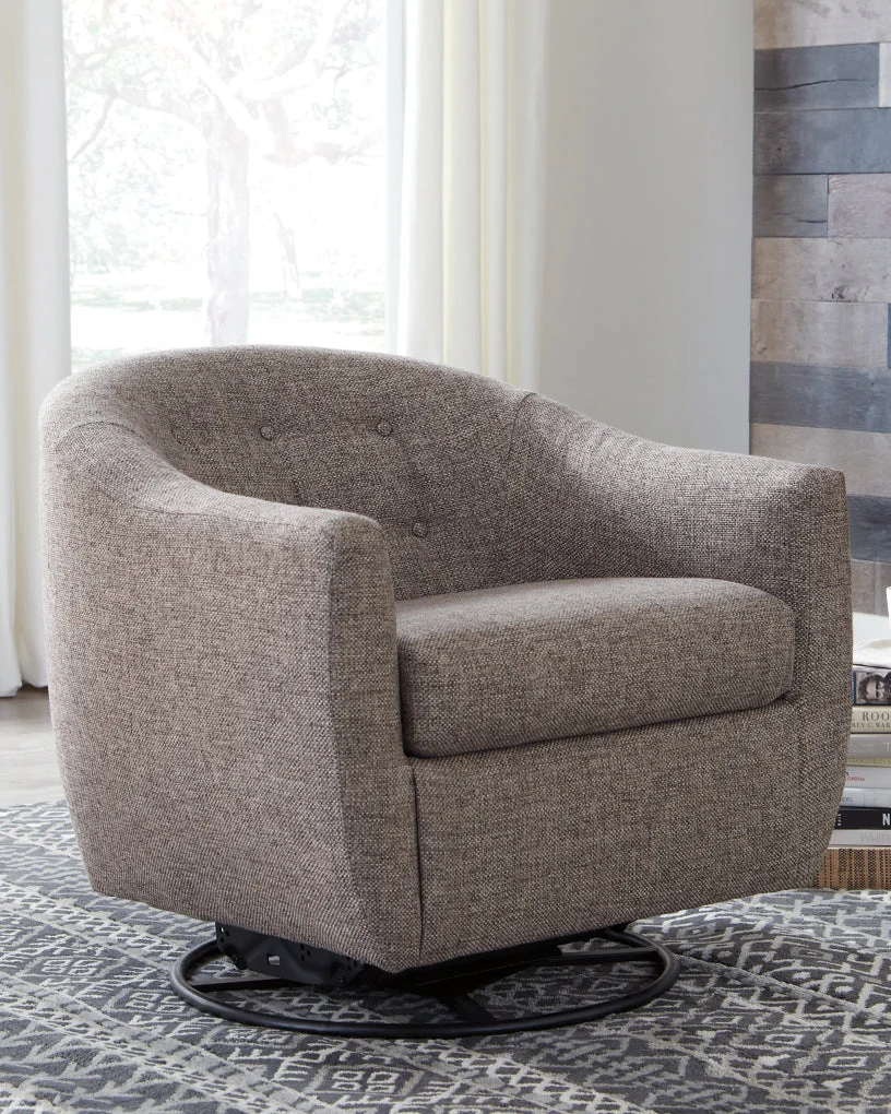 Upshur Swivel Glider Accent Chair - Image 7