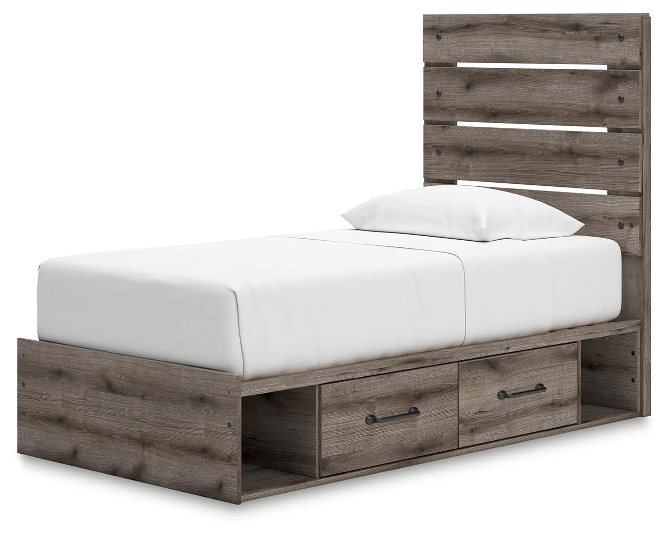 Urbanoore Panel Bed with Storage - Image 11
