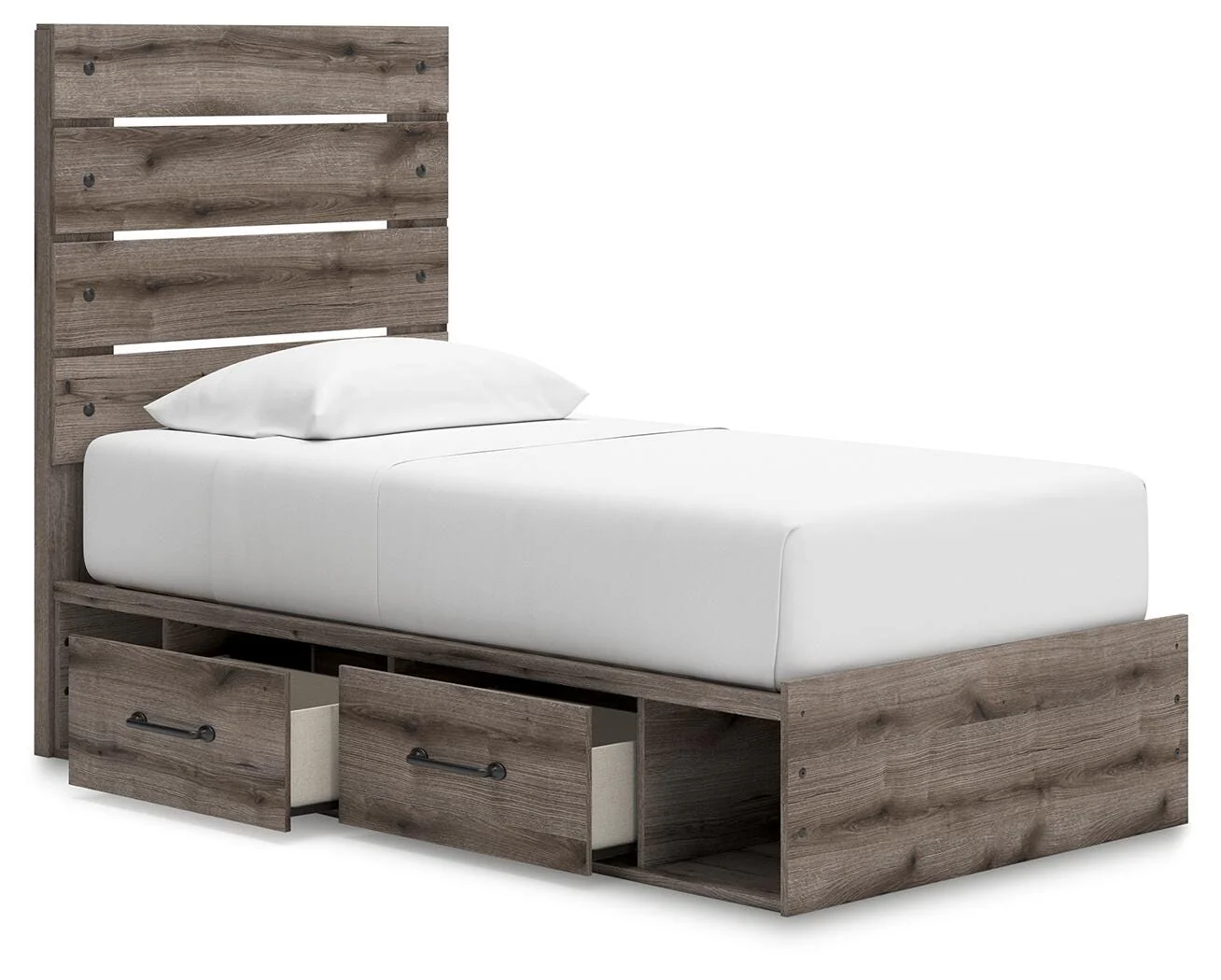 Urbanoore Panel Bed with Storage - Image 13