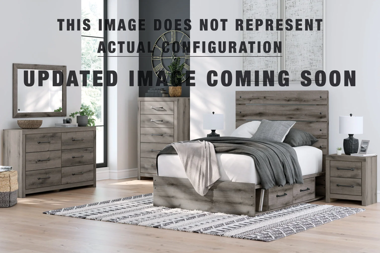 Urbanoore Panel Bed with Storage - Image 2