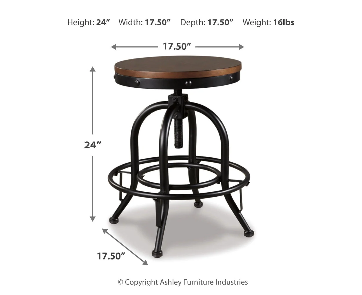 Valebeck Bar Stool - Image 14