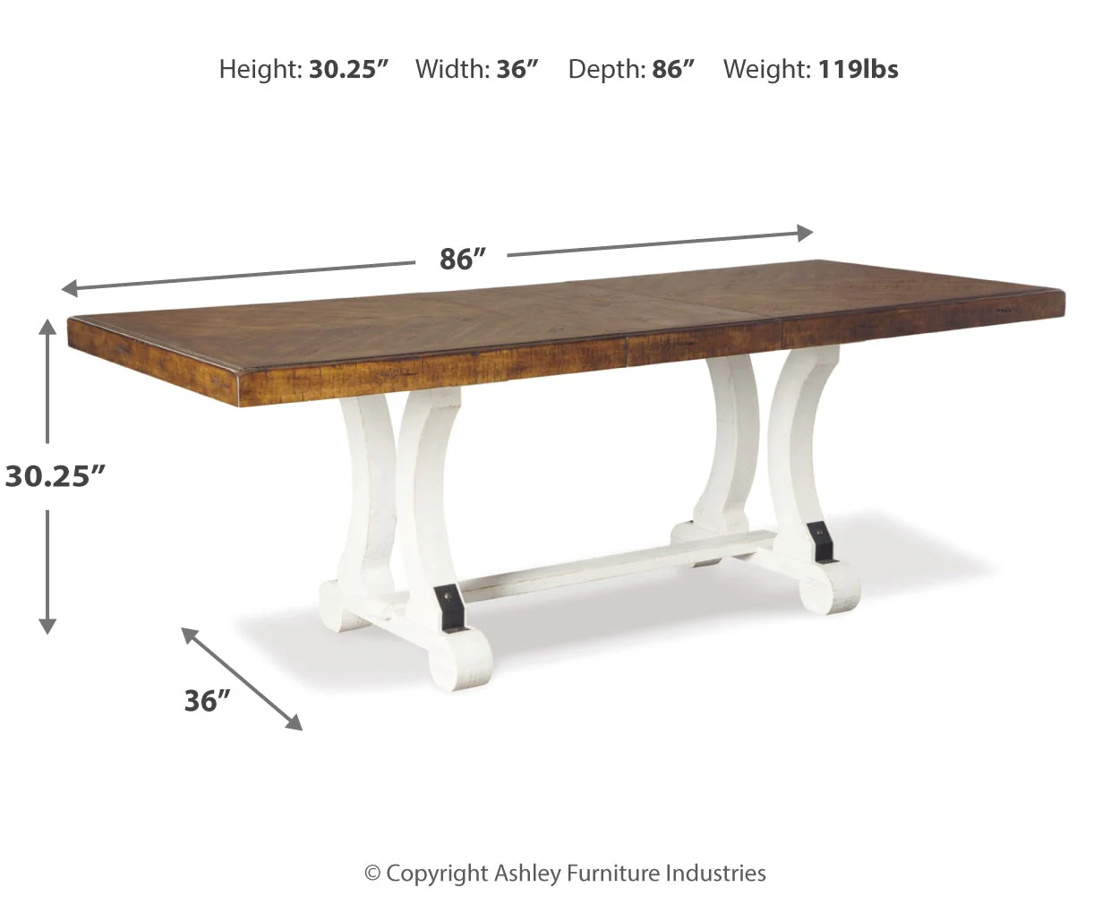 Valebeck Dining Table - Image 8