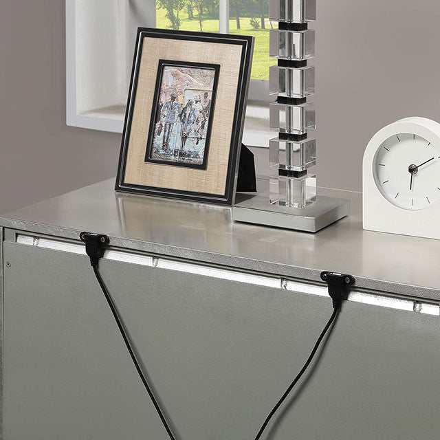 Valletta Champagne Nightstand - Image 5
