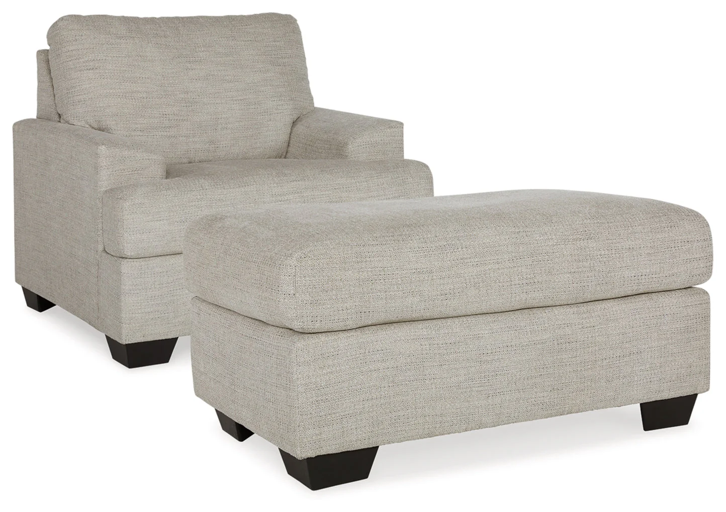 Vayda Chair and Ottoman - Image 2