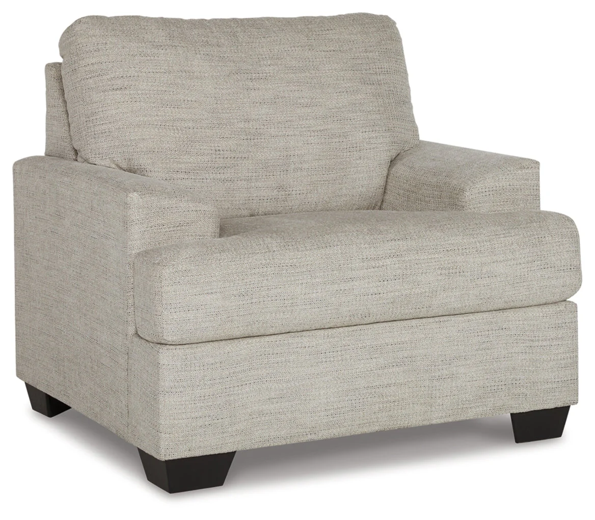Vayda Chair and Ottoman - Image 4