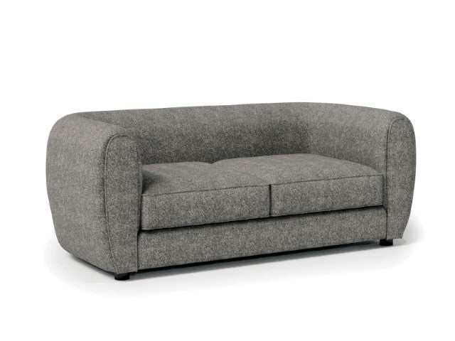 Verdal Charcoal Gray Loveseat - Image 3