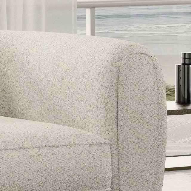 Verdal Off-White Loveseat - Image 3