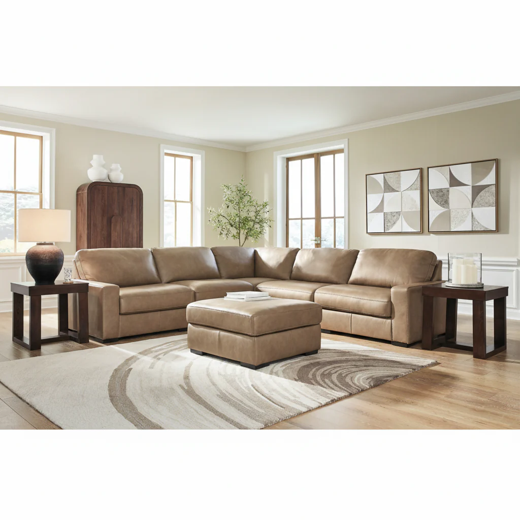 Veronella 6-Piece Sectional with Chaise - Image 2
