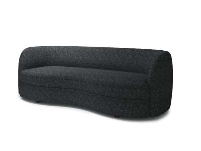 Versoix Black Sofa - Image 3