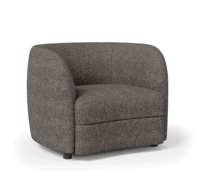 Versoix Charcoal Gray Chair - Image 3