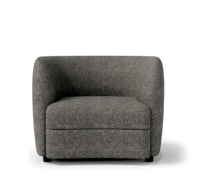 Versoix Charcoal Gray Chair - Image 4
