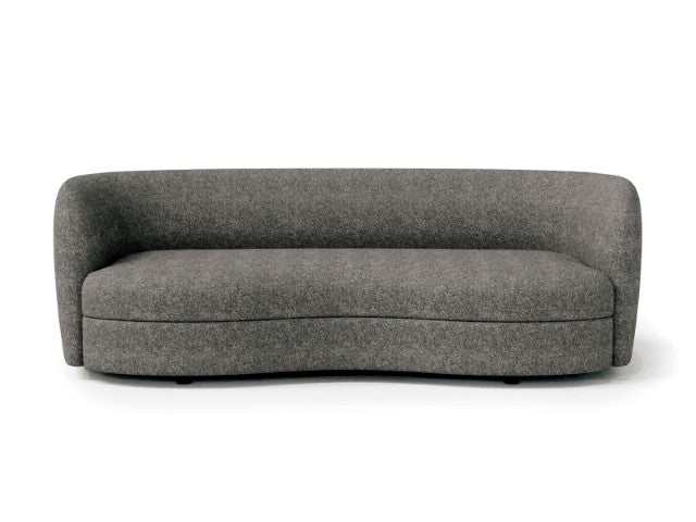 Versoix Charcoal Gray Sofa - Image 4