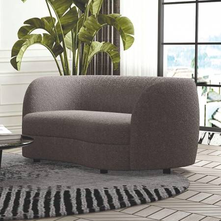 Versoix Charcoal Gray Sofa & Loveseat - Image 3