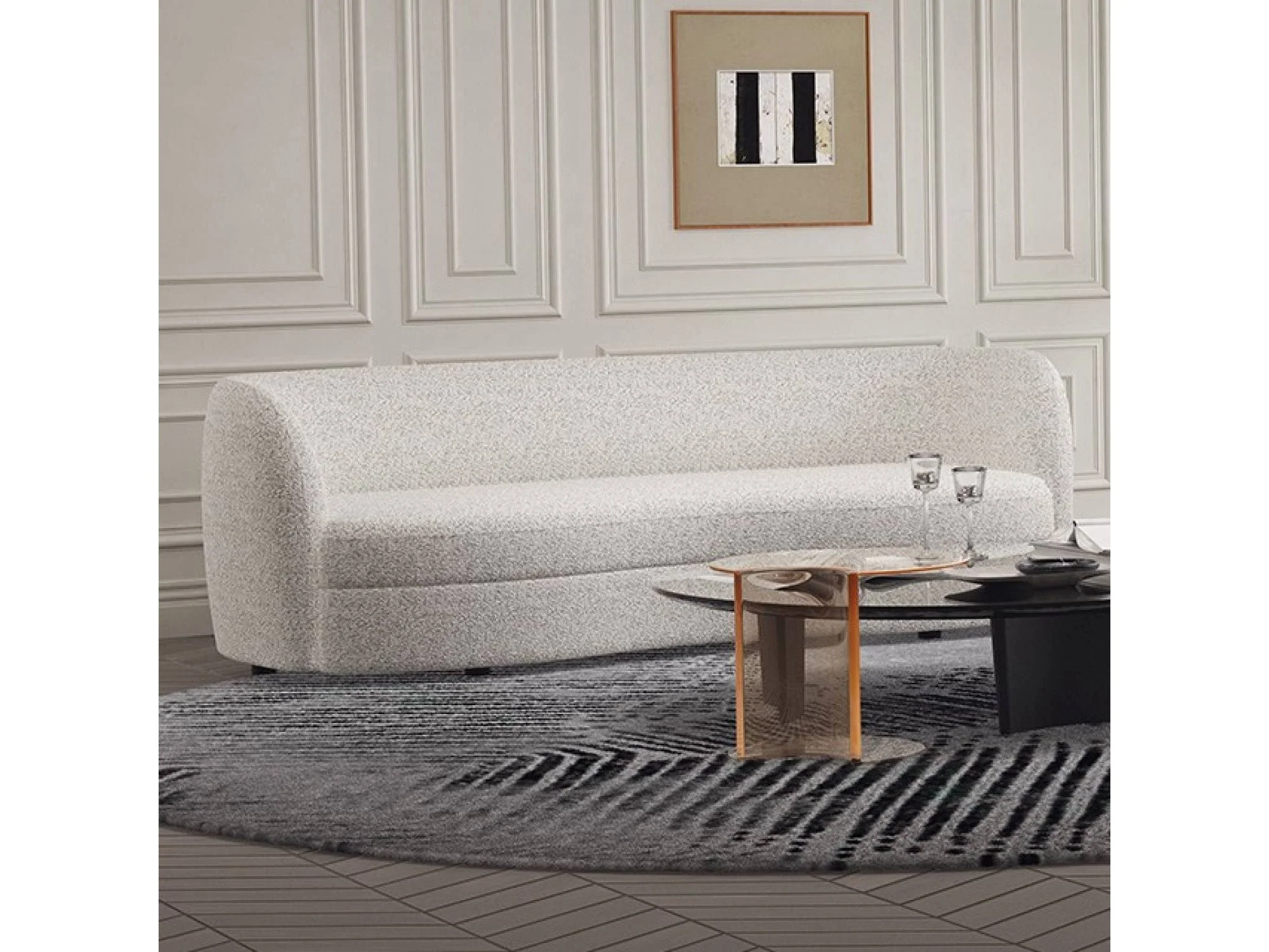 Versoix Off-White Sofa