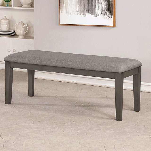 Viana Gray/Light Gray Bench - Image 2