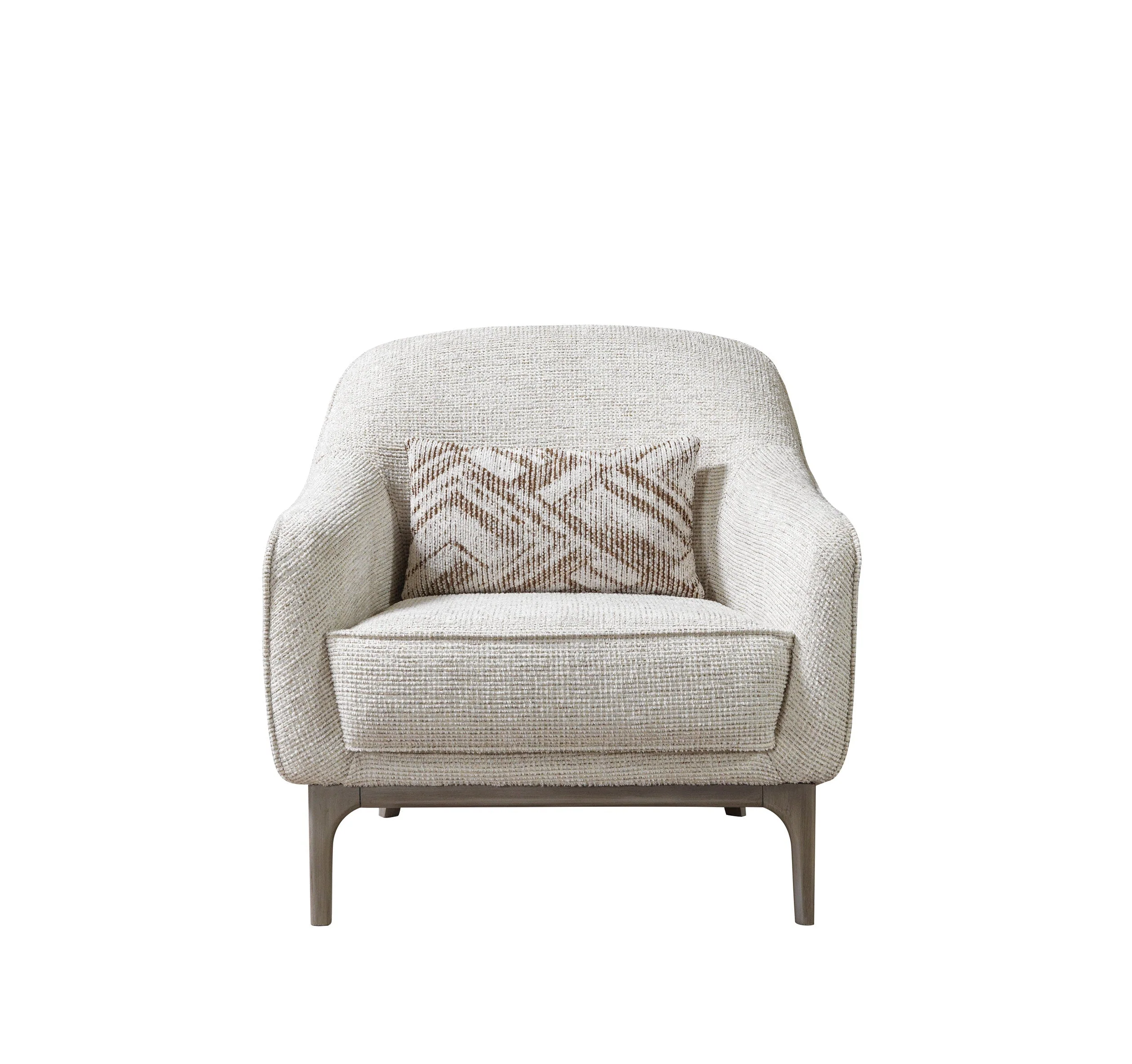 Dylan Ivory Linen Chair - Image 3
