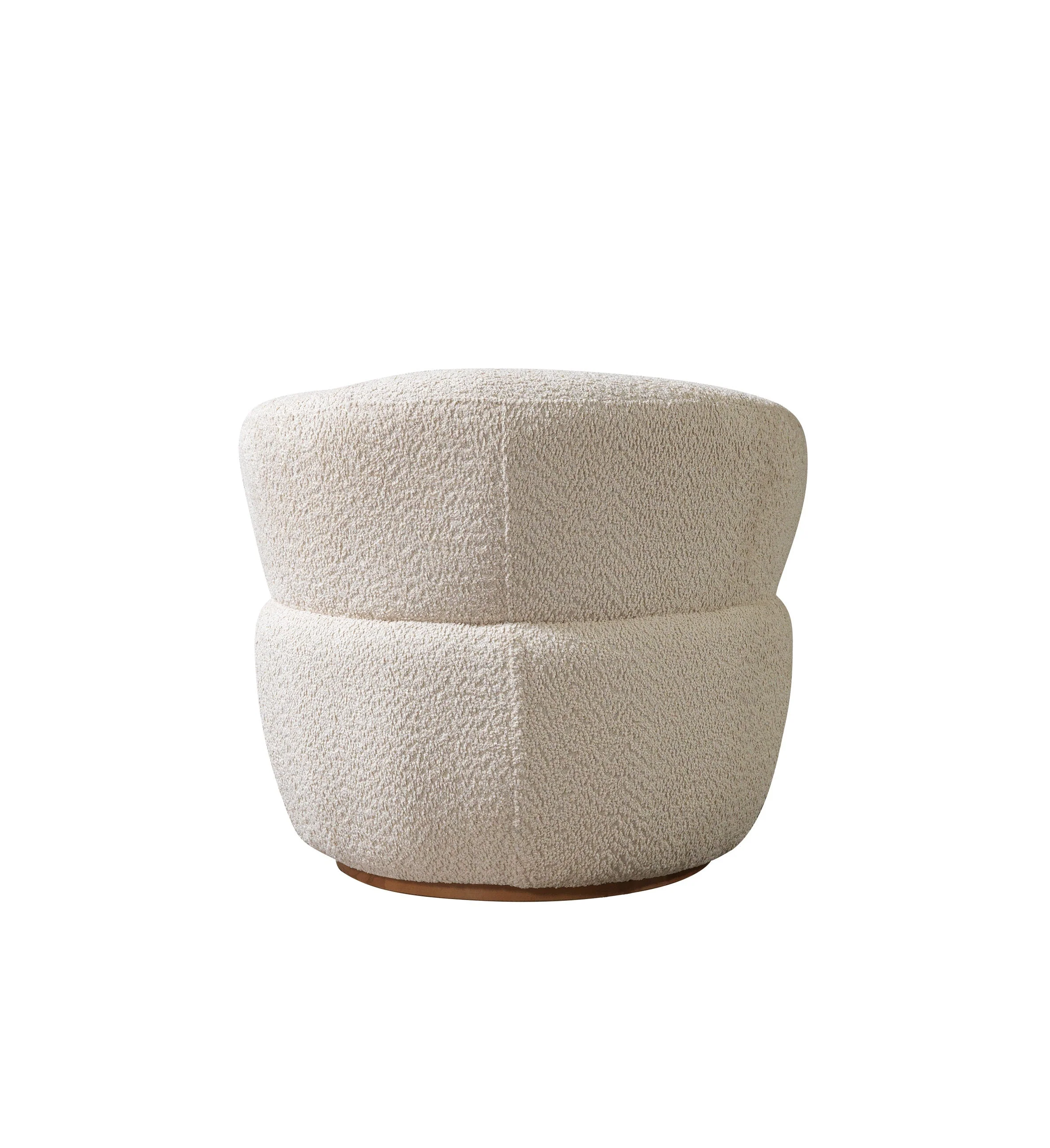 Destina Ivory Boucle Chair - Image 5