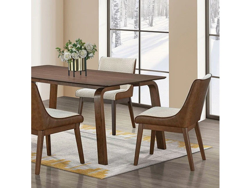 Viken Walnut 7 Pc. Dining Room Set - Image 2