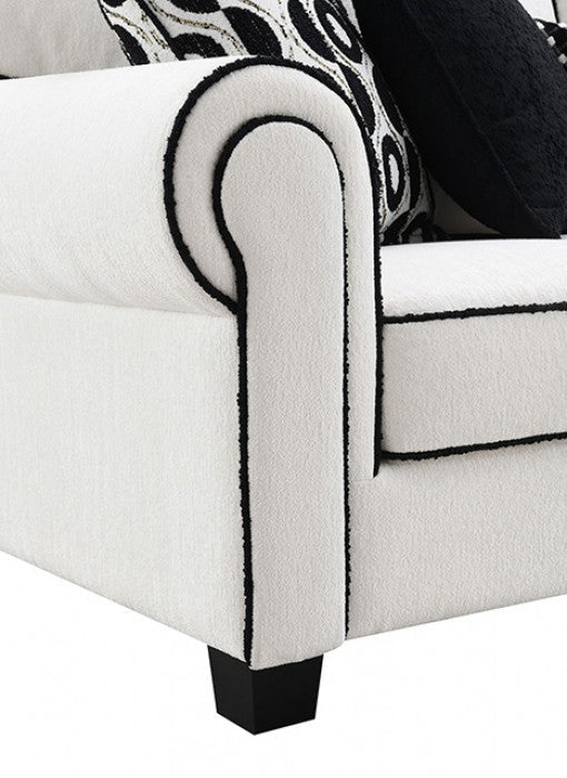 Viviani White Sofa - Image 3