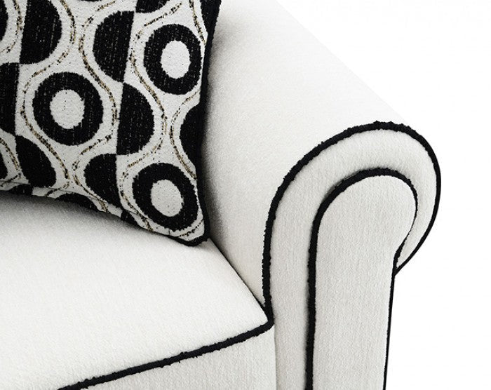 Viviani White Sofa - Image 4