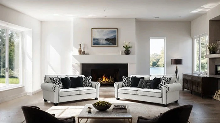 Viviani White Sofa - Image 8