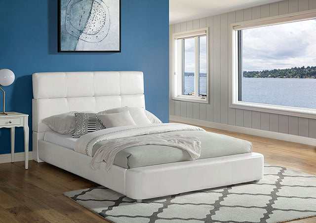 Vodice White Queen Bed - Image 3