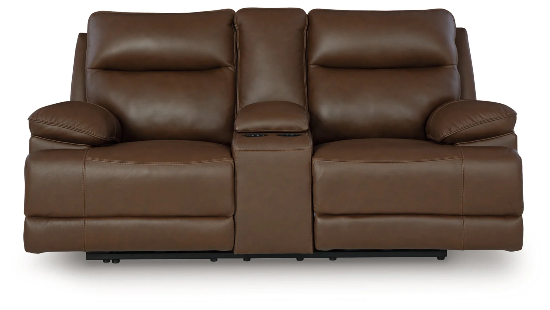 VonRyan Power Reclining Loveseat/Console/Adjustable Headrest - Image 3