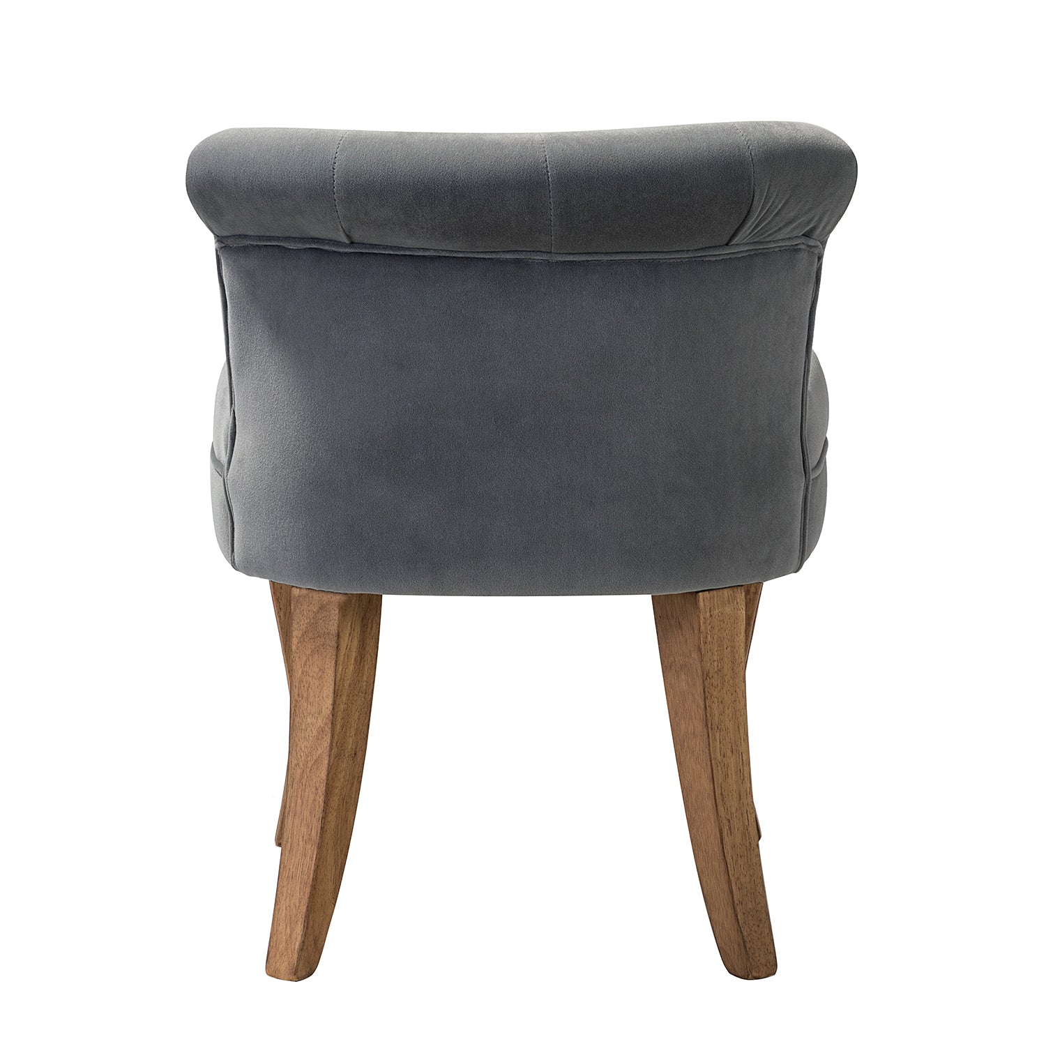 Lera Vanity Stool in Grey - Image 4